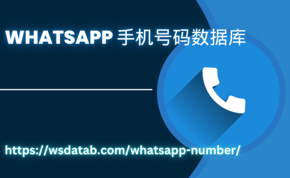 WhatsApp 手机号码数据库