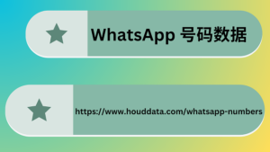 WhatsApp 号码数据